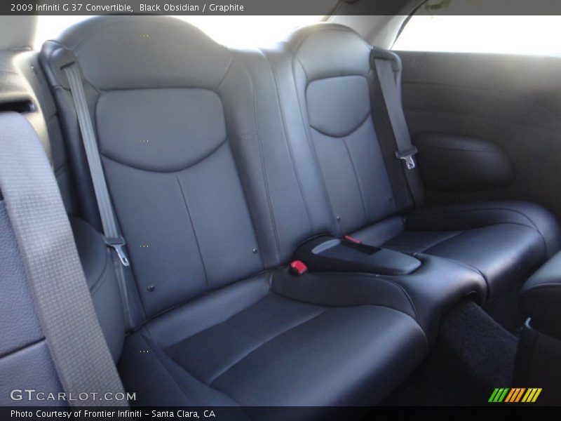 Black Obsidian / Graphite 2009 Infiniti G 37 Convertible