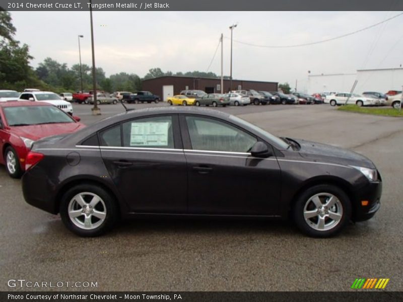 Tungsten Metallic / Jet Black 2014 Chevrolet Cruze LT