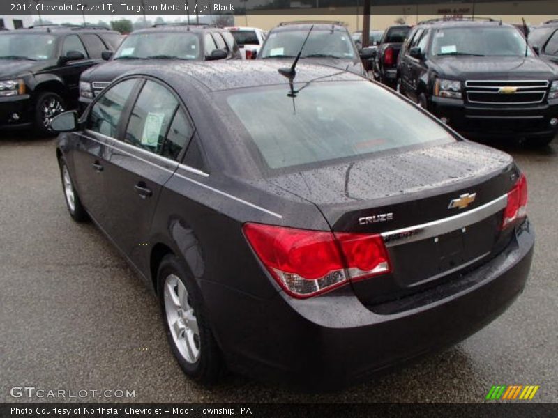 Tungsten Metallic / Jet Black 2014 Chevrolet Cruze LT
