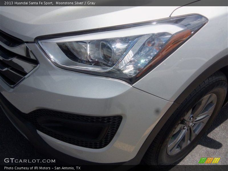 Moonstone Silver / Gray 2013 Hyundai Santa Fe Sport