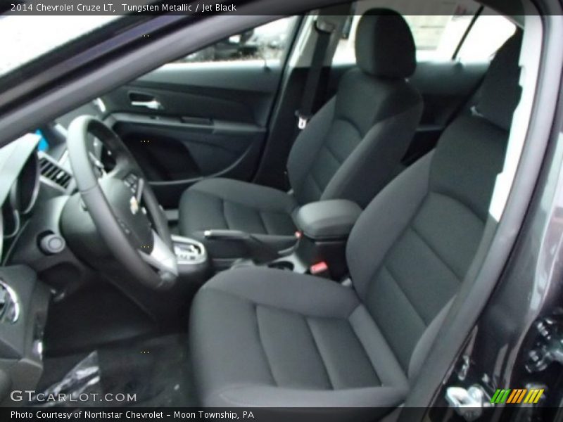 Tungsten Metallic / Jet Black 2014 Chevrolet Cruze LT