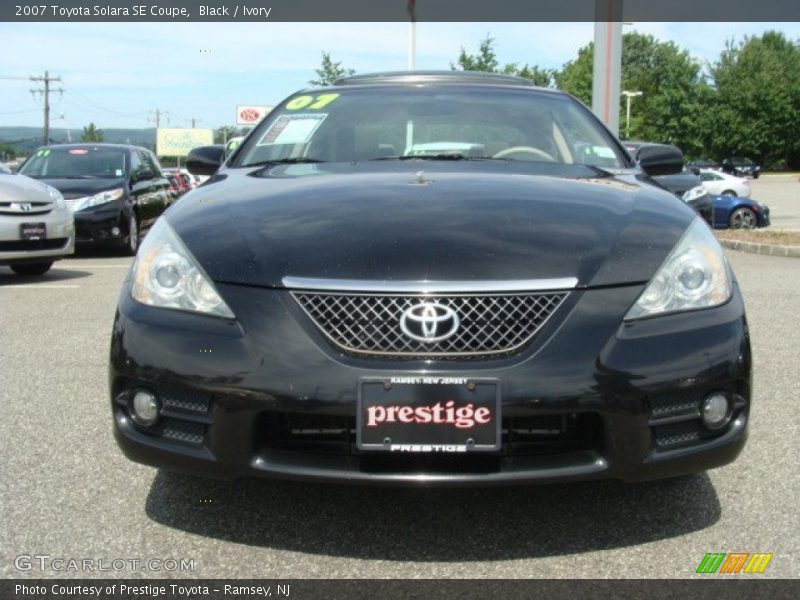 Black / Ivory 2007 Toyota Solara SE Coupe