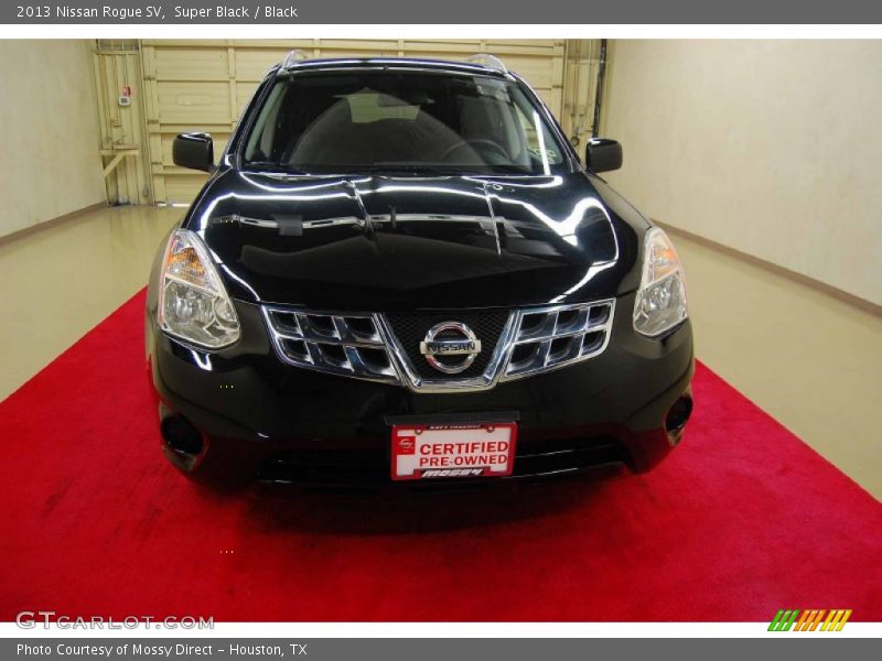 Super Black / Black 2013 Nissan Rogue SV
