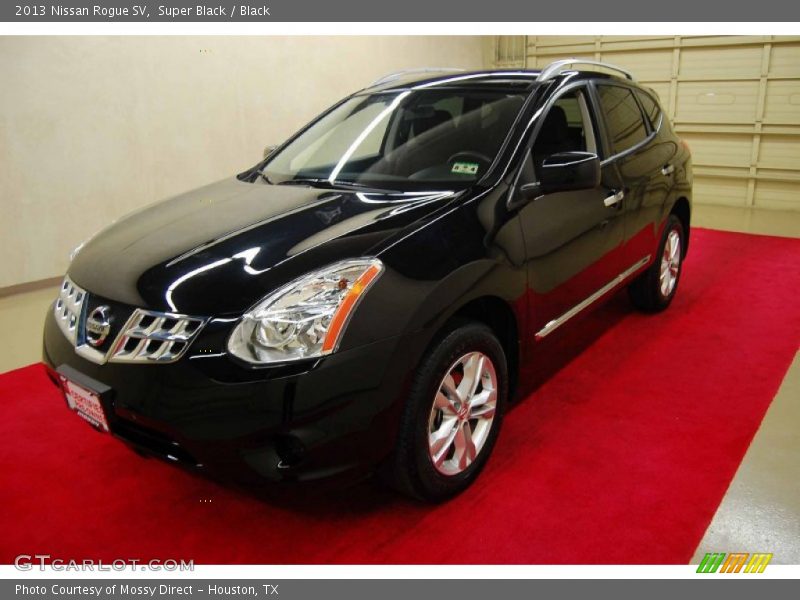 Super Black / Black 2013 Nissan Rogue SV