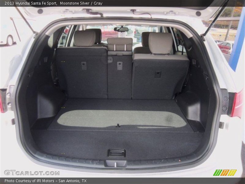 Moonstone Silver / Gray 2013 Hyundai Santa Fe Sport