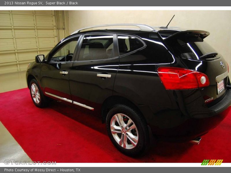 Super Black / Black 2013 Nissan Rogue SV
