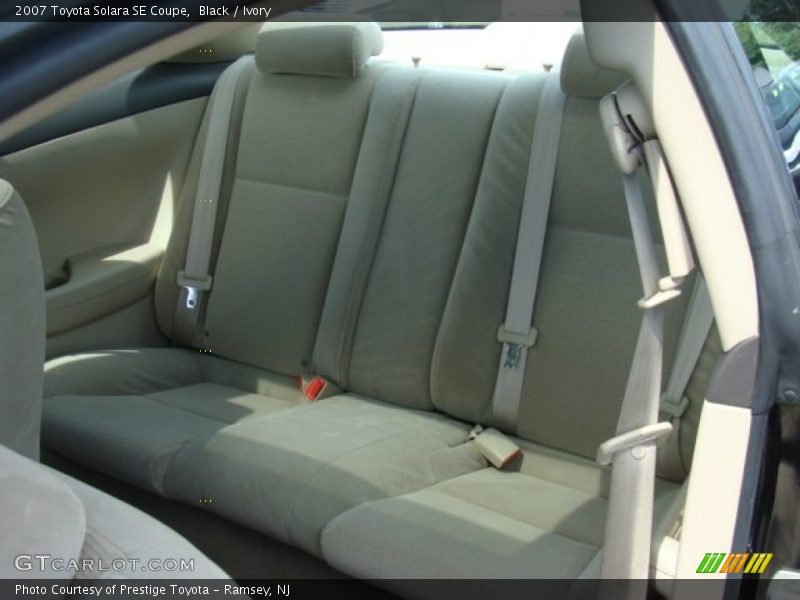 Black / Ivory 2007 Toyota Solara SE Coupe