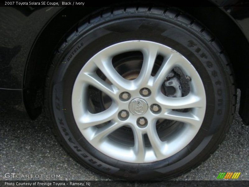 Black / Ivory 2007 Toyota Solara SE Coupe