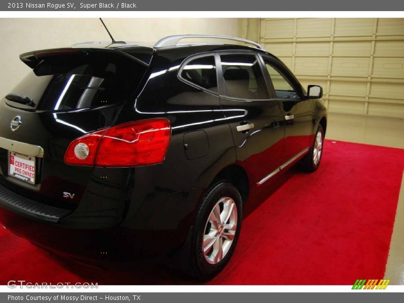 Super Black / Black 2013 Nissan Rogue SV
