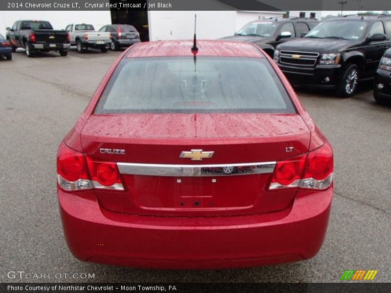 Crystal Red Tintcoat / Jet Black 2014 Chevrolet Cruze LT