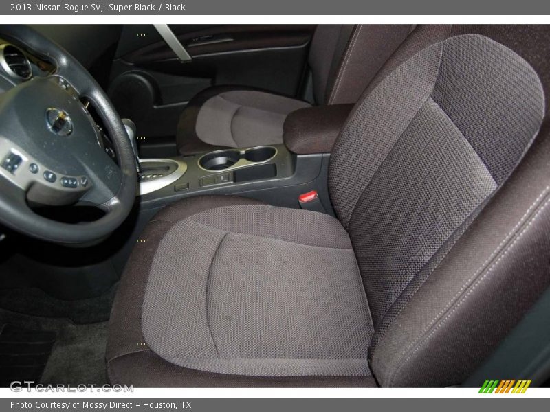 Super Black / Black 2013 Nissan Rogue SV