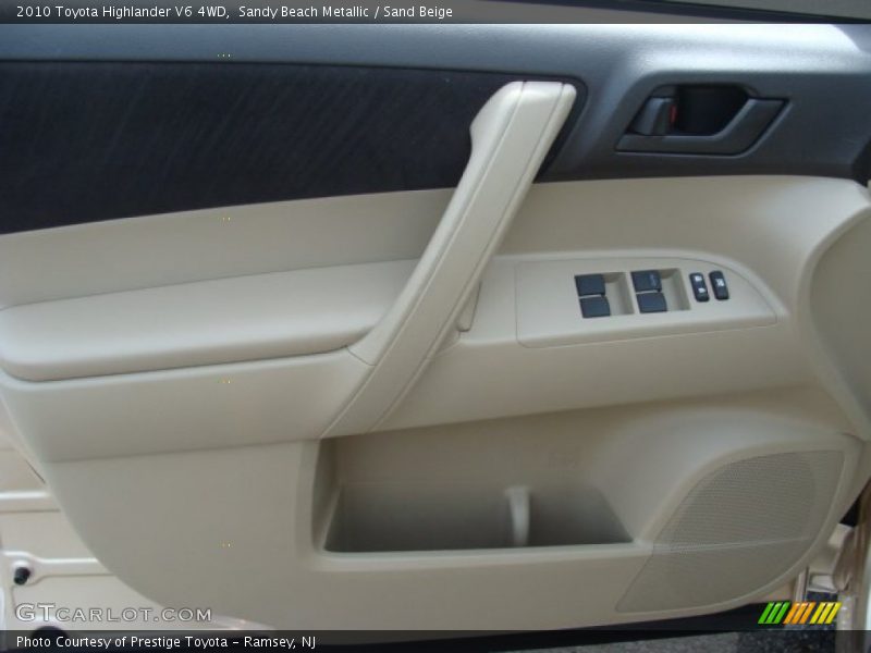 Sandy Beach Metallic / Sand Beige 2010 Toyota Highlander V6 4WD