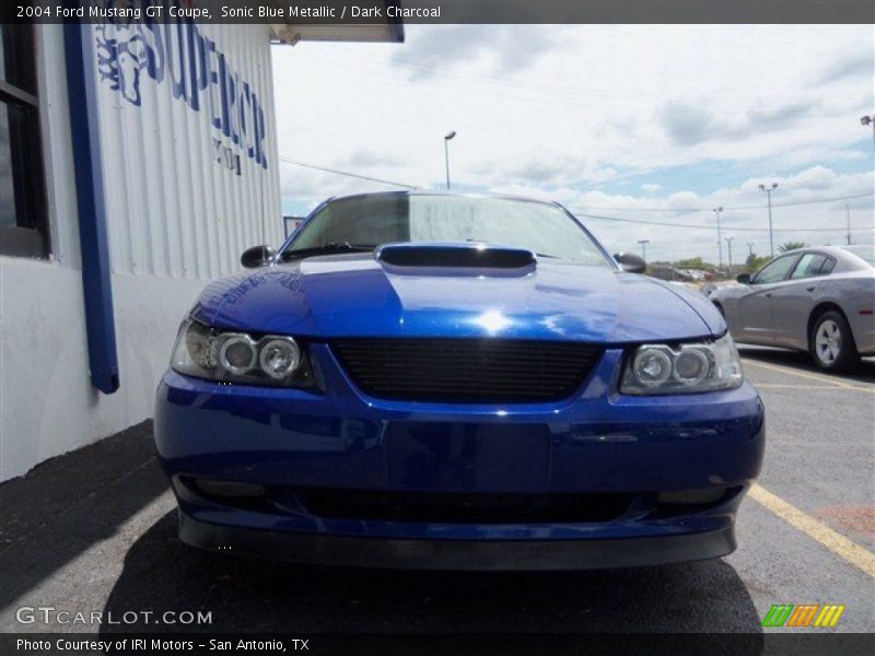 Sonic Blue Metallic / Dark Charcoal 2004 Ford Mustang GT Coupe
