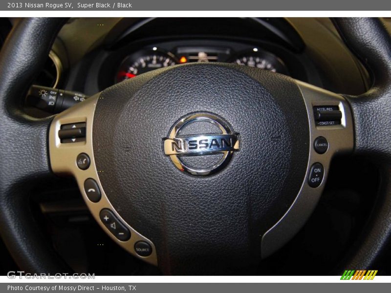 Super Black / Black 2013 Nissan Rogue SV