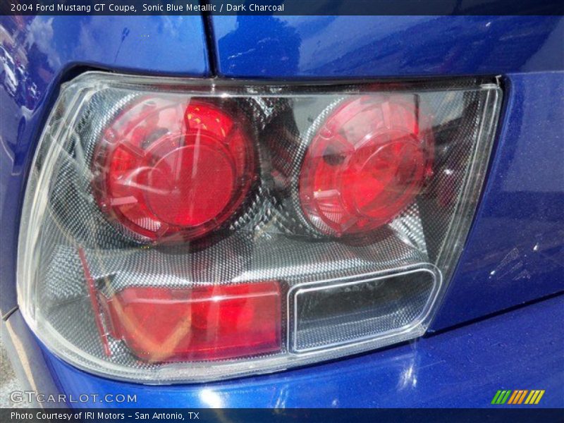 Sonic Blue Metallic / Dark Charcoal 2004 Ford Mustang GT Coupe