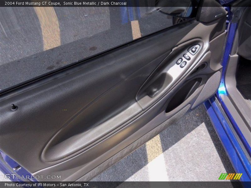 Sonic Blue Metallic / Dark Charcoal 2004 Ford Mustang GT Coupe