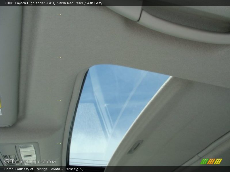 Salsa Red Pearl / Ash Gray 2008 Toyota Highlander 4WD