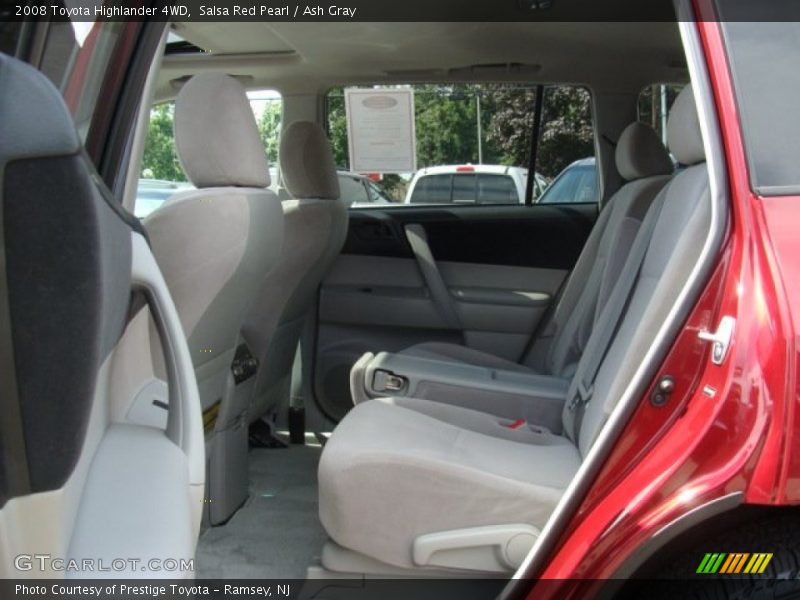 Salsa Red Pearl / Ash Gray 2008 Toyota Highlander 4WD