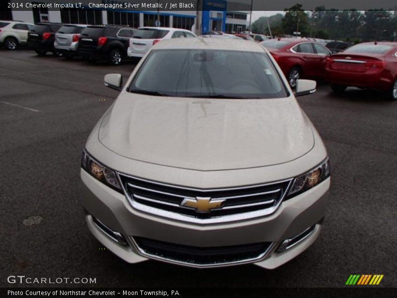 Champagne Silver Metallic / Jet Black 2014 Chevrolet Impala LT