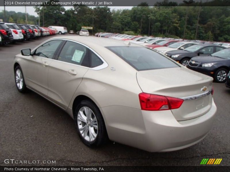 Champagne Silver Metallic / Jet Black 2014 Chevrolet Impala LT