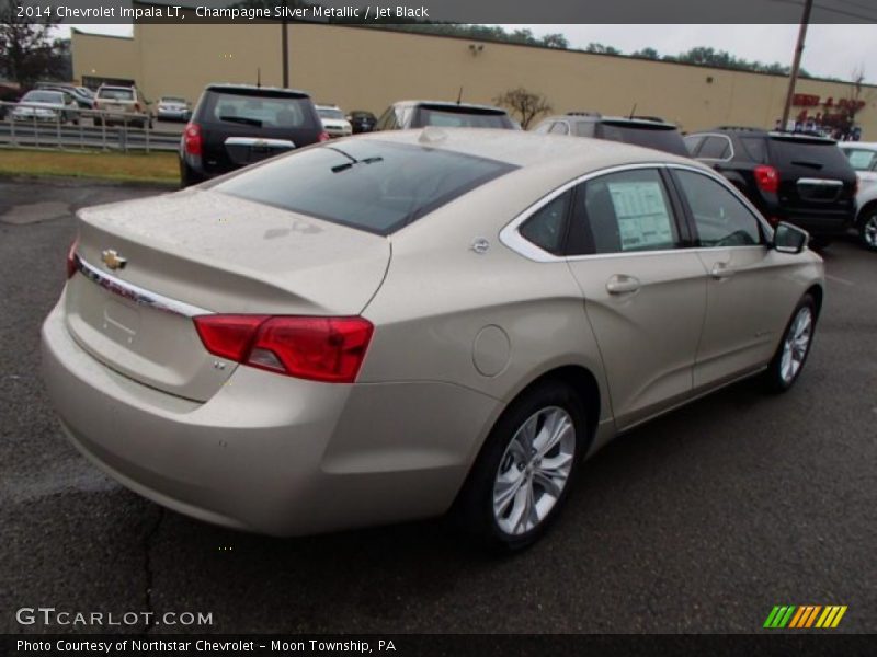 Champagne Silver Metallic / Jet Black 2014 Chevrolet Impala LT