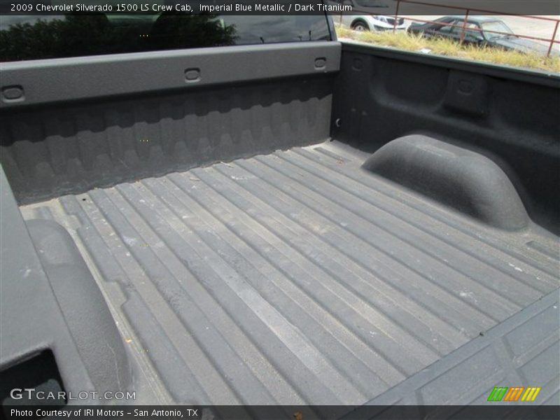 Imperial Blue Metallic / Dark Titanium 2009 Chevrolet Silverado 1500 LS Crew Cab