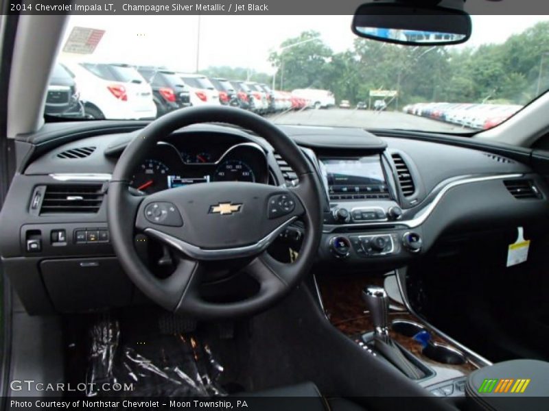 Champagne Silver Metallic / Jet Black 2014 Chevrolet Impala LT