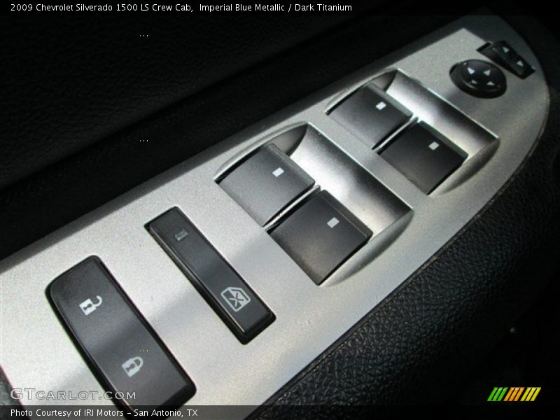 Imperial Blue Metallic / Dark Titanium 2009 Chevrolet Silverado 1500 LS Crew Cab