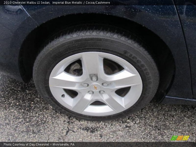 Imperial Blue Metallic / Cocoa/Cashmere 2010 Chevrolet Malibu LS Sedan