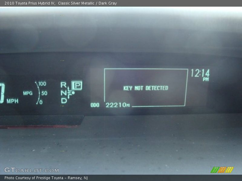 Classic Silver Metallic / Dark Gray 2010 Toyota Prius Hybrid IV