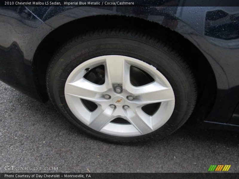 Imperial Blue Metallic / Cocoa/Cashmere 2010 Chevrolet Malibu LS Sedan