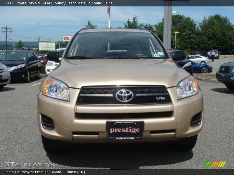 Sandy Beach Metallic / Sand Beige 2011 Toyota RAV4 V6 4WD