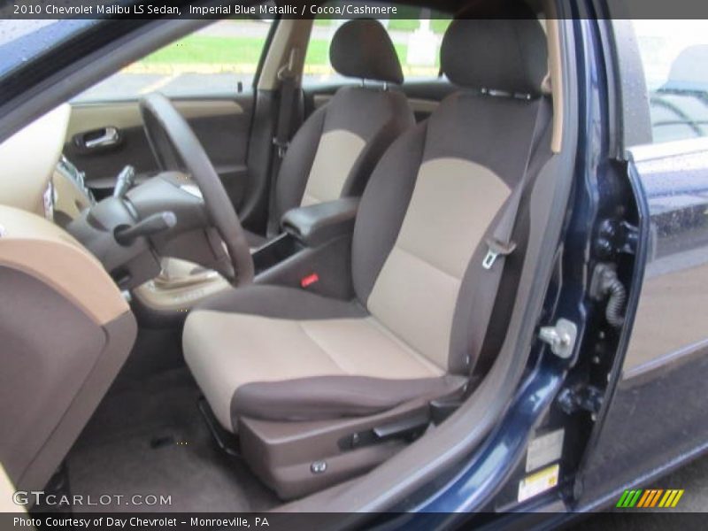 Imperial Blue Metallic / Cocoa/Cashmere 2010 Chevrolet Malibu LS Sedan