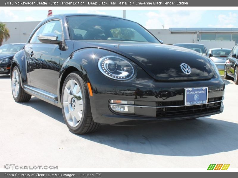 Deep Black Pearl Metallic / Cheyenne Black Fender Edition 2013 Volkswagen Beetle Turbo Fender Edition