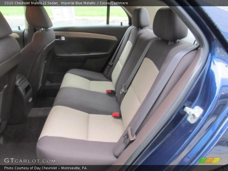 Imperial Blue Metallic / Cocoa/Cashmere 2010 Chevrolet Malibu LS Sedan