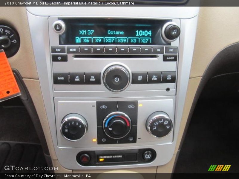 Imperial Blue Metallic / Cocoa/Cashmere 2010 Chevrolet Malibu LS Sedan