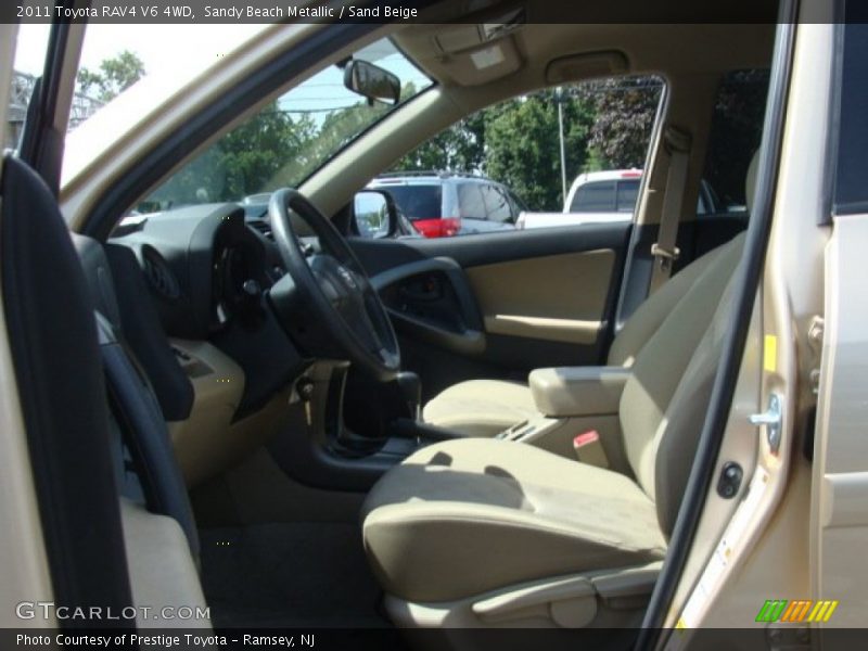 Sandy Beach Metallic / Sand Beige 2011 Toyota RAV4 V6 4WD