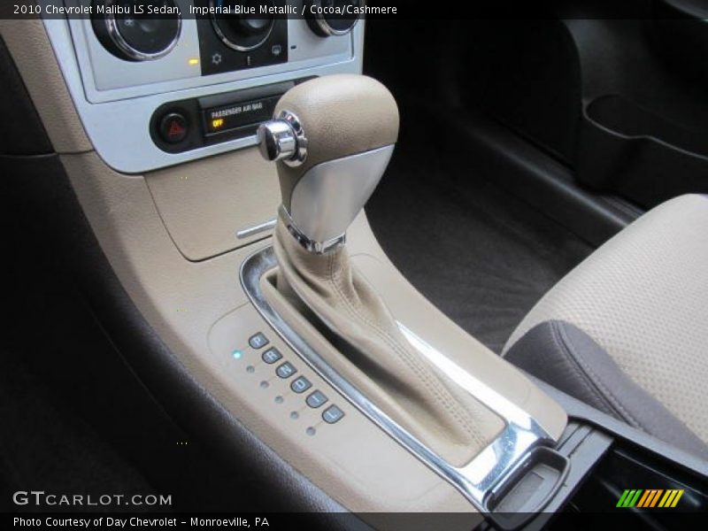 Imperial Blue Metallic / Cocoa/Cashmere 2010 Chevrolet Malibu LS Sedan