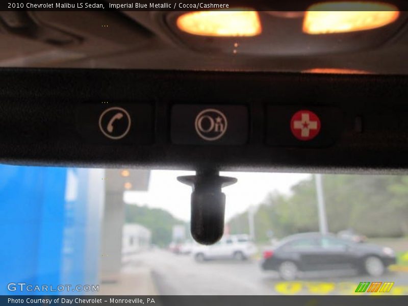 Imperial Blue Metallic / Cocoa/Cashmere 2010 Chevrolet Malibu LS Sedan