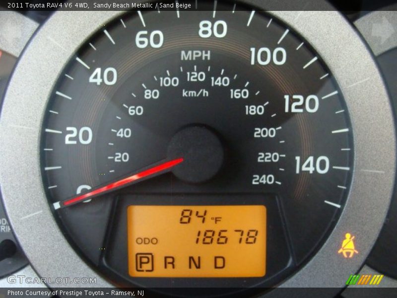 Sandy Beach Metallic / Sand Beige 2011 Toyota RAV4 V6 4WD