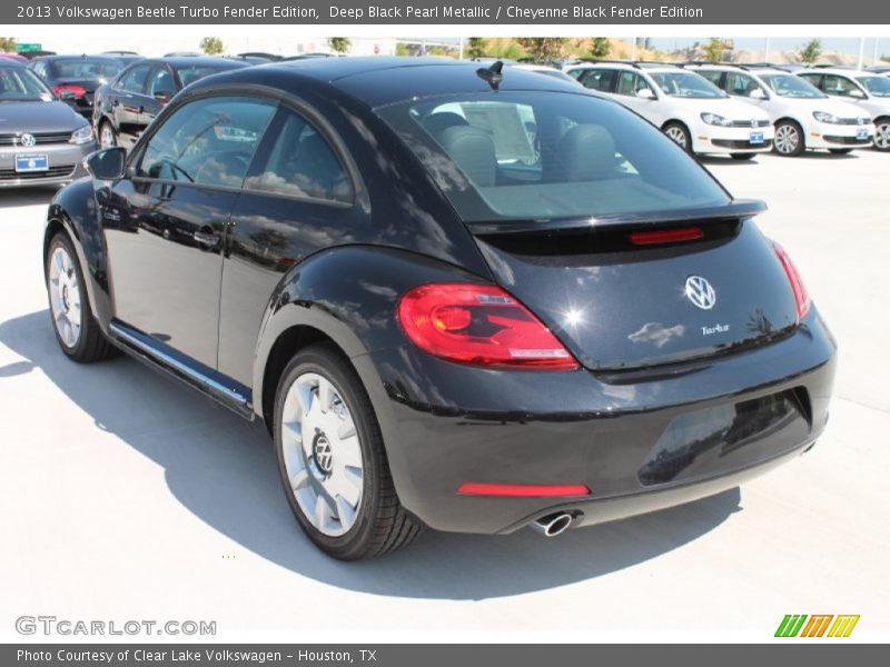 Deep Black Pearl Metallic / Cheyenne Black Fender Edition 2013 Volkswagen Beetle Turbo Fender Edition