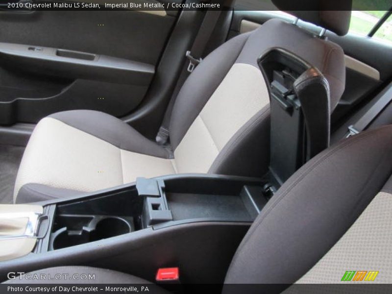 Imperial Blue Metallic / Cocoa/Cashmere 2010 Chevrolet Malibu LS Sedan