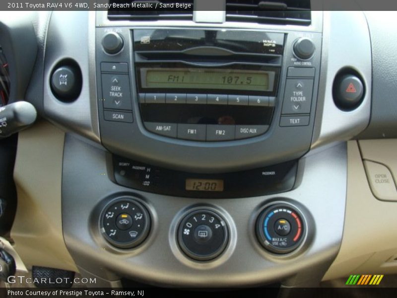 Sandy Beach Metallic / Sand Beige 2011 Toyota RAV4 V6 4WD