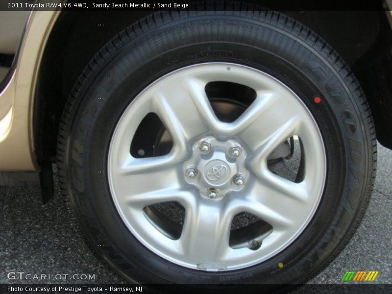 Sandy Beach Metallic / Sand Beige 2011 Toyota RAV4 V6 4WD