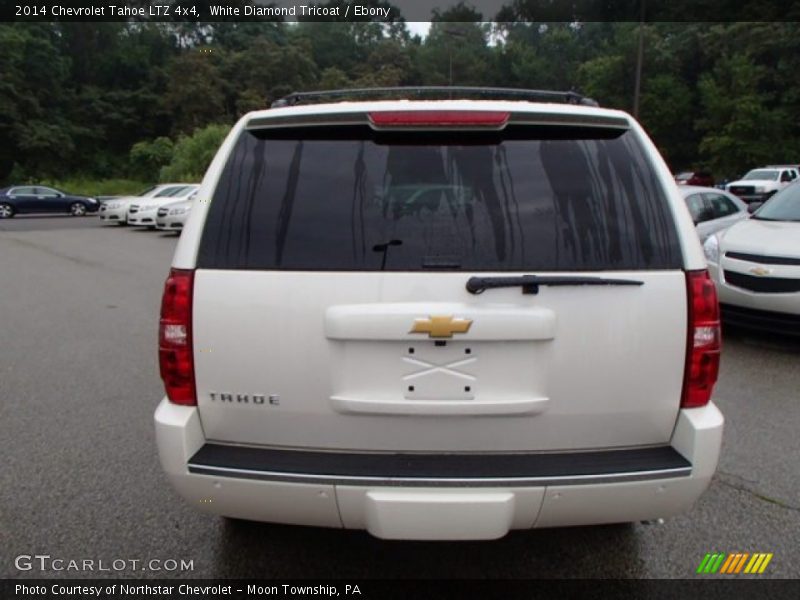 White Diamond Tricoat / Ebony 2014 Chevrolet Tahoe LTZ 4x4