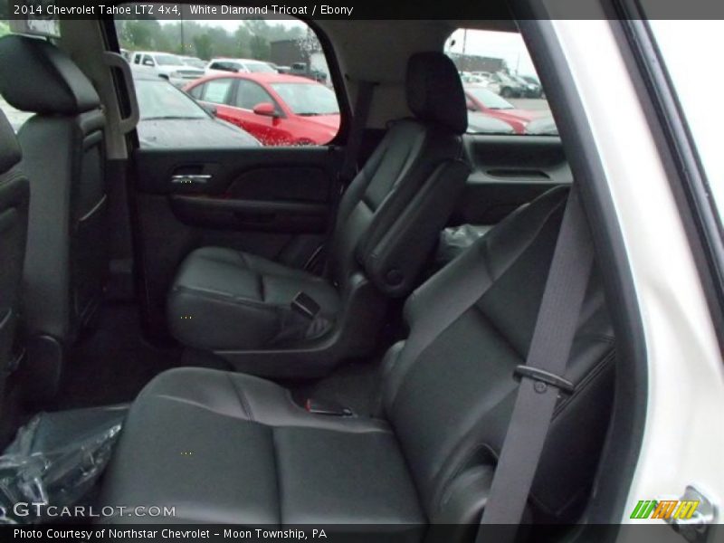 White Diamond Tricoat / Ebony 2014 Chevrolet Tahoe LTZ 4x4
