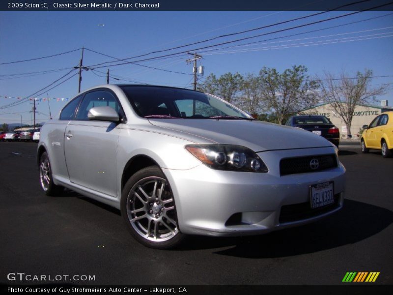 Classic Silver Metallic / Dark Charcoal 2009 Scion tC