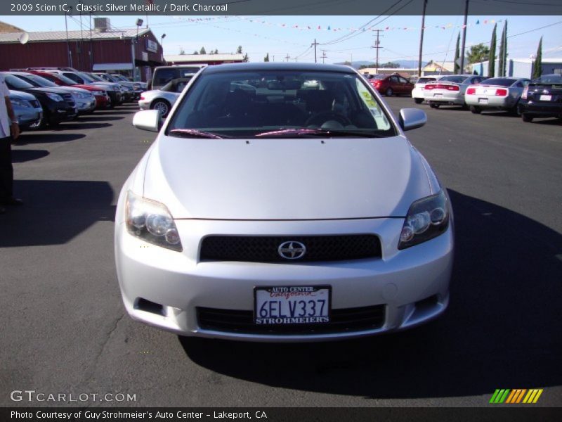 Classic Silver Metallic / Dark Charcoal 2009 Scion tC