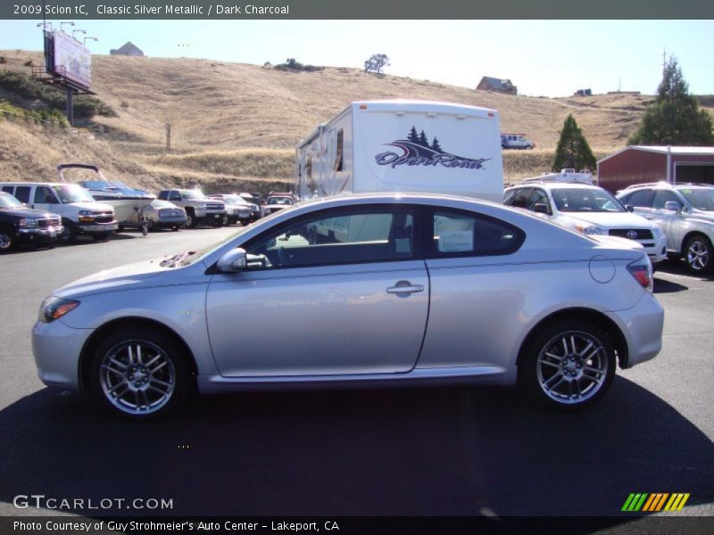 Classic Silver Metallic / Dark Charcoal 2009 Scion tC