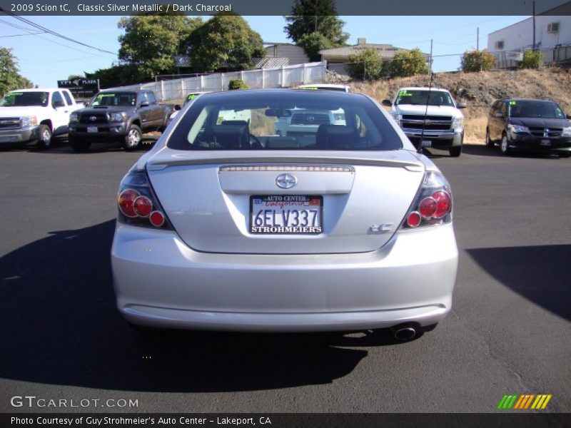 Classic Silver Metallic / Dark Charcoal 2009 Scion tC